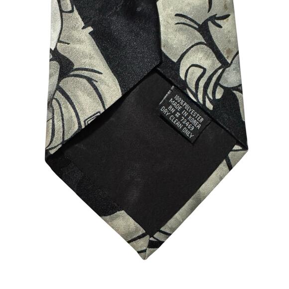 Looney Tunes Mania Taz Tasmanian Devil Hat Trenchcoat Vintage Necktie - Picture 5 of 8